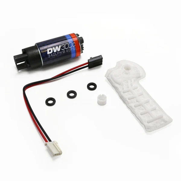 DeatschWerks DW300C Series 340lph Compact Fuel Pump W/ Install Kit - 2022+ WRX, 2022+ BRZ