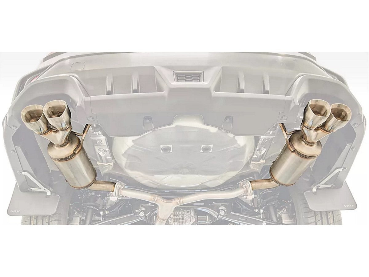 PLM Subaru Axle-Back Exhaust w/ Mufflers - 2022+ WRX