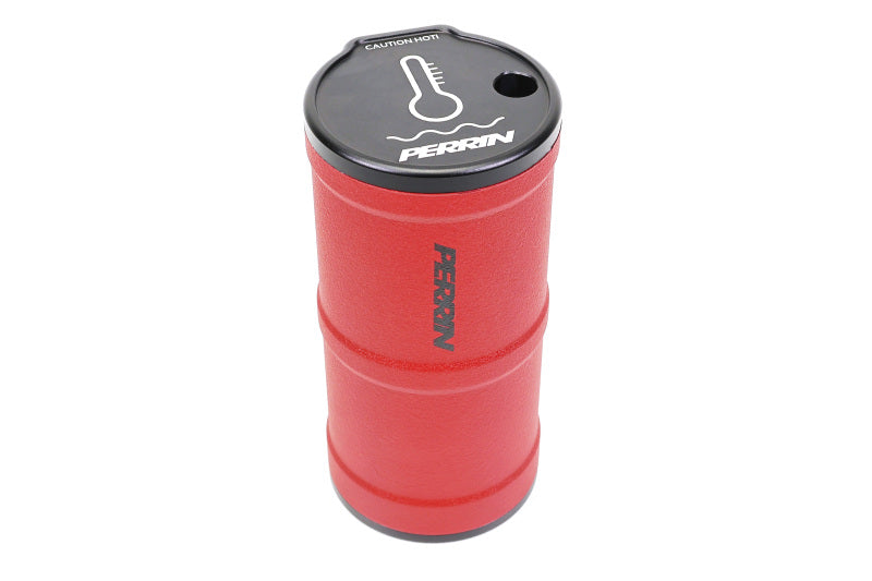 Perrin Coolant Overflow Tank - Red - 13-21 BRZ, 2022+ BRZ, 04-21 STI, 02-21 WRX, 2022+ WRX