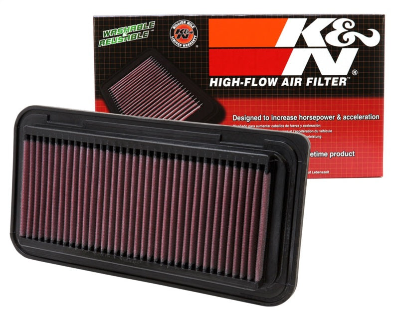 K&N High Flow Air Filter - Scion FR-S 2013-2016, Subaru BRZ 2013-2016 MT, BRZ 2017+ AT, Toyota 86 2017+ AT