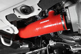 Perrin Red 3in Turbo Inlet Hose w/ Nozzle - 2022+ WRX