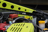 GRIMMSPEED LIGHTWEIGHT BATTERY TIEDOWN - UNIVERSAL SUBARU - NEON YELLOW