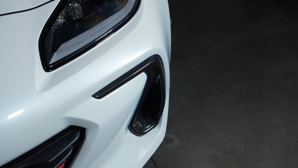 Driven.Media Carbon Front Bumper Bezel Covers - 2022+ Subaru BRZ