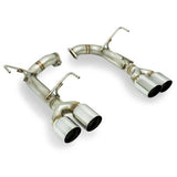 REMARK STAINLESS STEEL AXLE BACK EXHAUST - POLISHED SINGLE WALL TIPS - 2015-2021 WRX, 2015-2021 STI