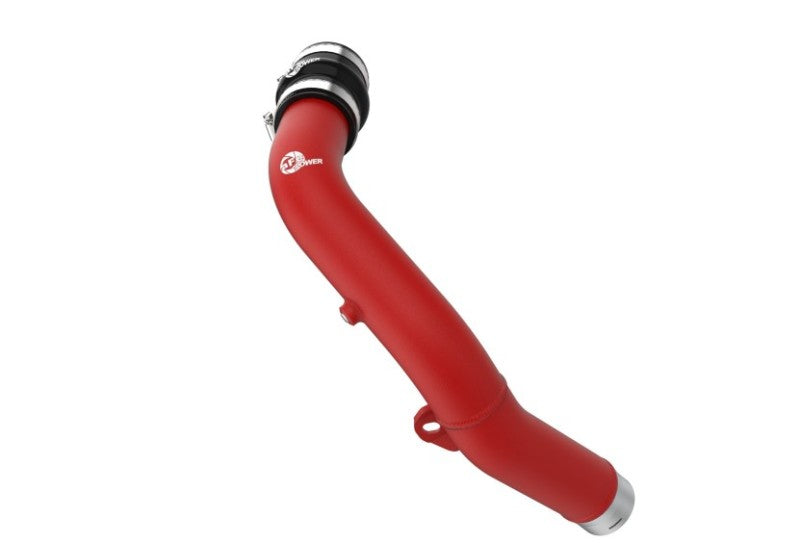 aFe BladeRunner 2-1/2 IN Aluminum Hot Charge Pipe Red - 22-23 Subaru WRX, 20-23 OUTBACK 2.4L