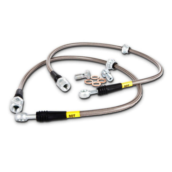 StopTech Stainless Steel Rear Brake Lines - 05-06 LGT
