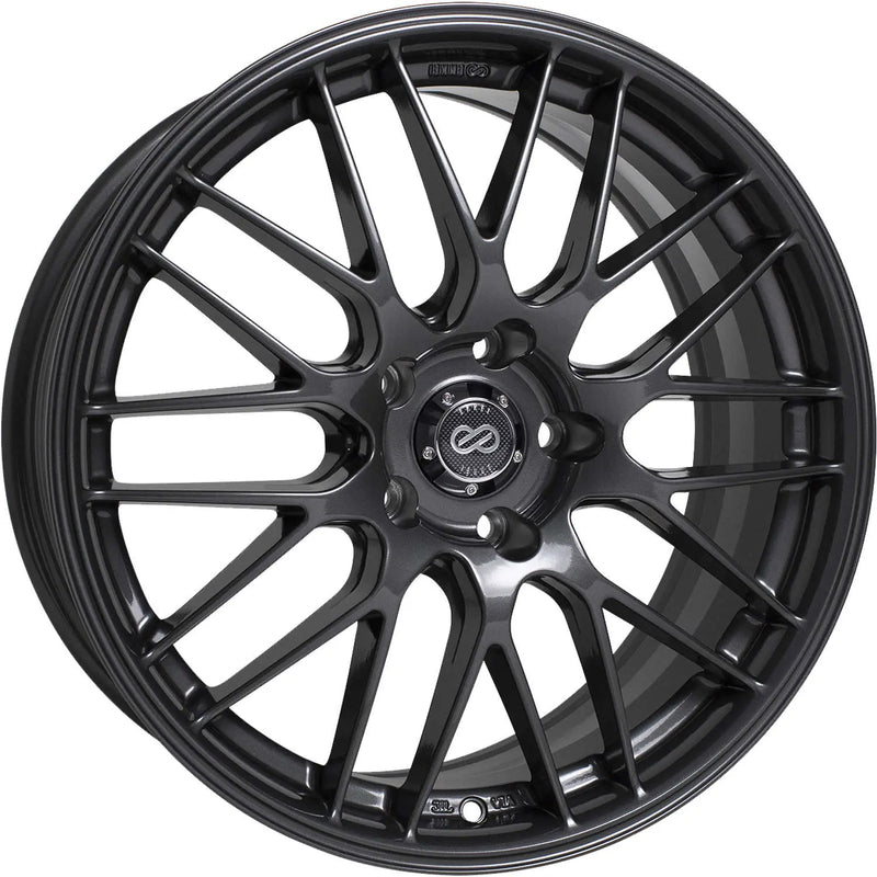 Enkei EKM3 17x7 5x100 45mm offset 72.6 Bore Diameter Gunmetal Wheel