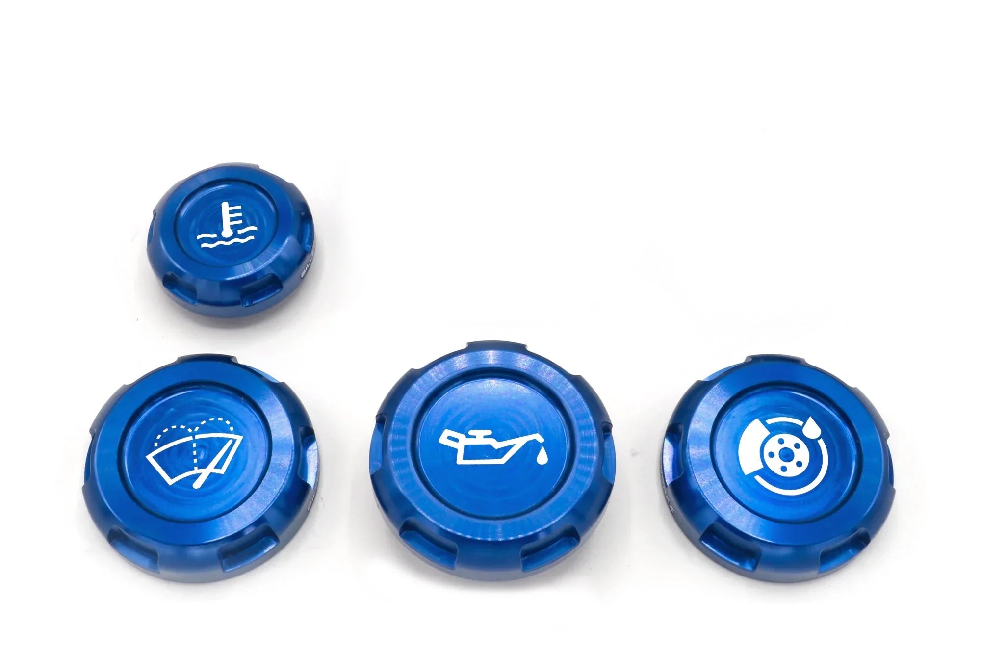 BILLETWORKZ ENGINE BAY CAPS - ZERO SERIES - FLUID ENGRAVING - 13-21 BRZ, 2022+ BRZ