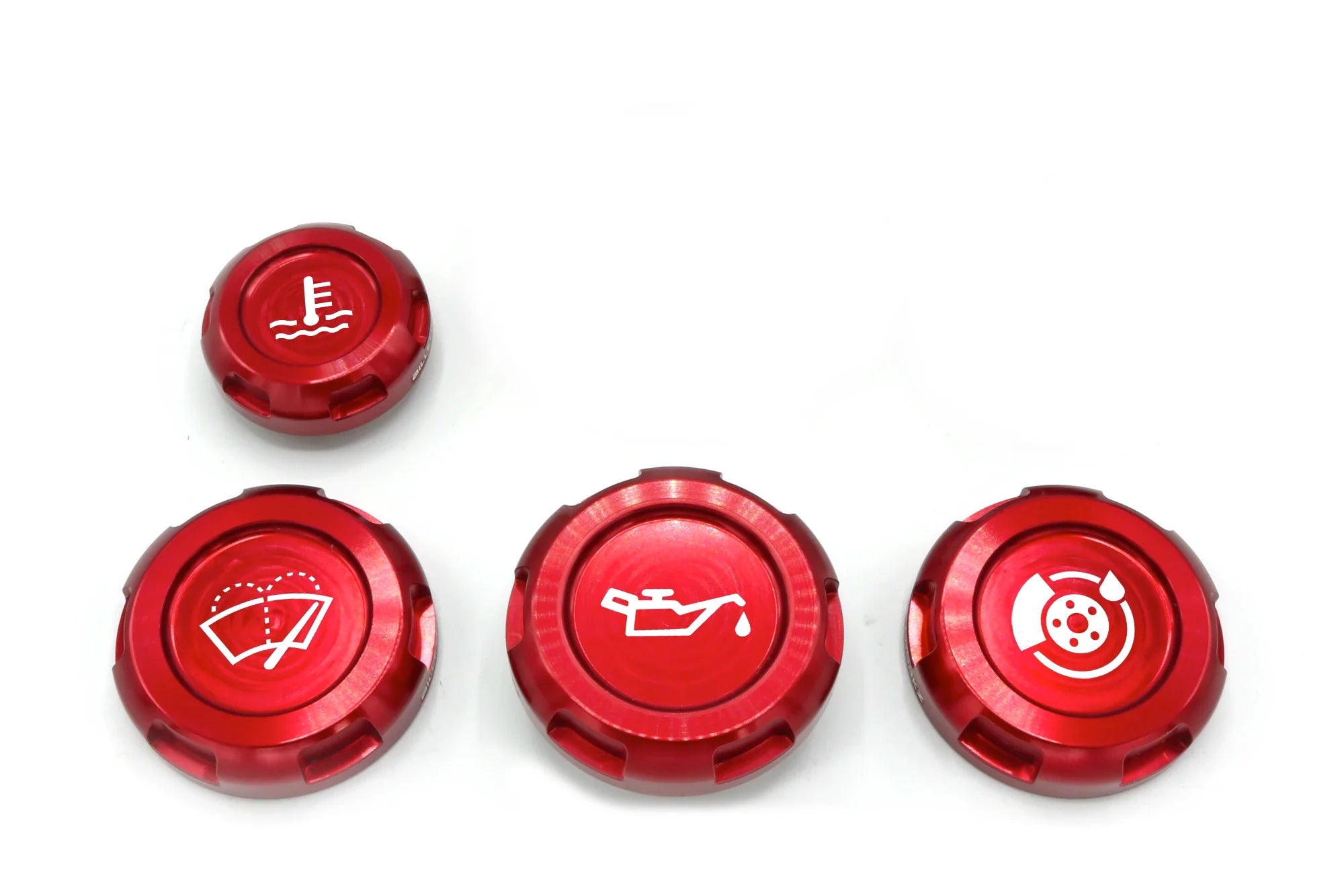 BILLETWORKZ ENGINE BAY CAPS - ZERO SERIES - FLUID ENGRAVING - 13-21 BRZ, 2022+ BRZ