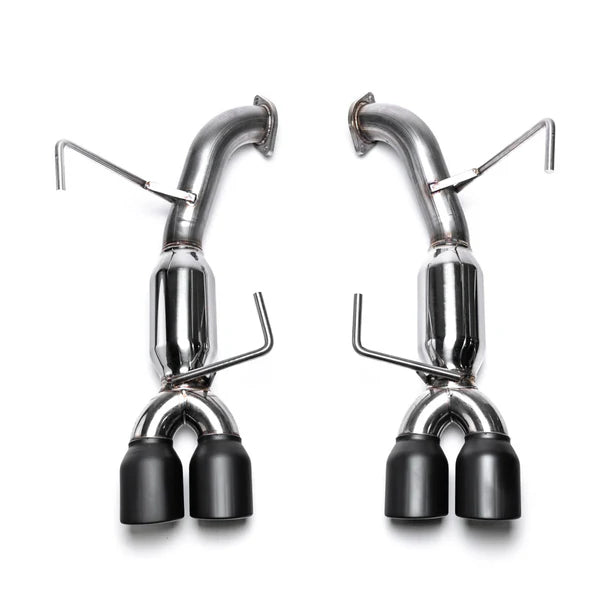 ETS Axle Back Exhaust Stealth Black Tips - w/ mufflers - 2022+ WRX