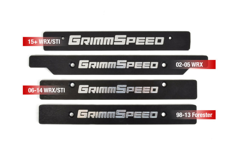 Grimmspeed Front License Plate Delete – 06-11 Impreza, 06-14 WRX & STI, 05-09 LGT & OBXT, 2022+ BRZ