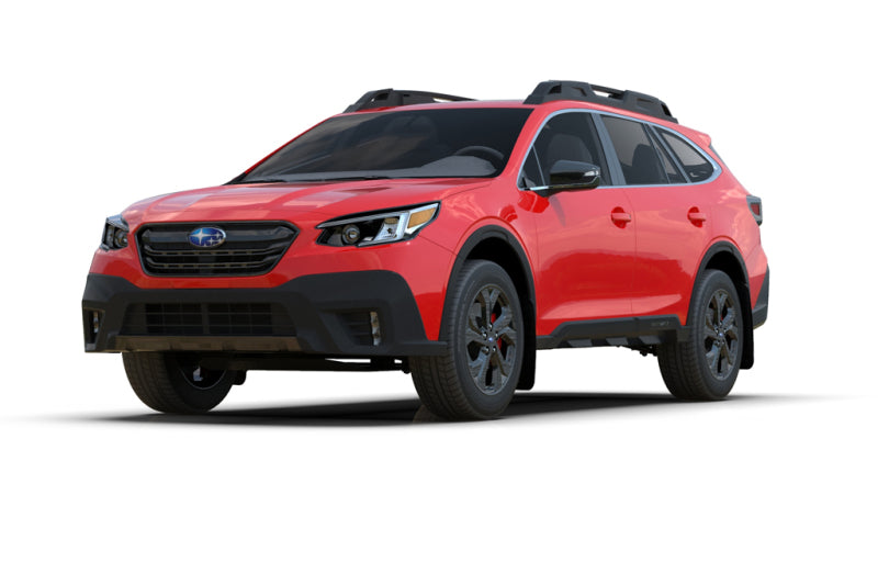 Rally Armor UR Black Mud Flap w/ Blue Logo - 2020-2025 Subaru Outback