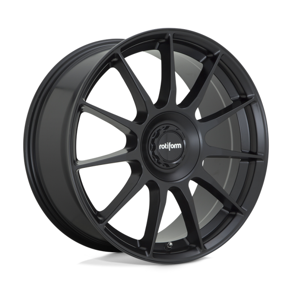 Rotiform R168 DTM Wheel 19x8.5 5x108/5x114.3 35 Offset - Satin Black