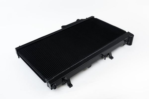 CSF High Performance Single Row Aluminum Radiator - BLACK - 2008-2021 WRX, 2008-2021 STI, 2013-2017 Crosstrek, 2005-2009 Legacy, 2009-2013 Forester, 2012-2016 Impreza