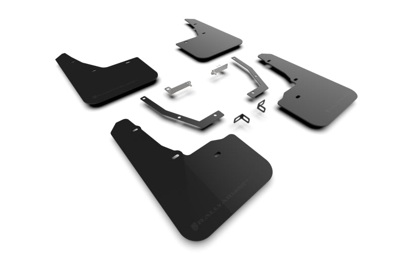 Rally Armor Black UR Mud Flap w/Metallic Black Logo - 2025+ FORESTER
