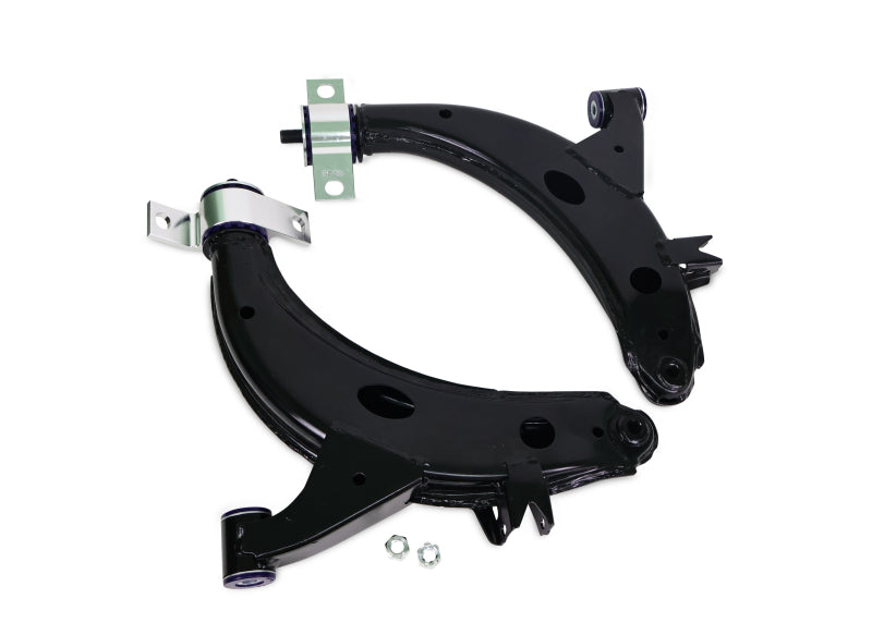 Super Pro OEM+ Front Lower Control Arm and Mount Set - 1993-2001 Impreza, 1990-2004 Legacy
