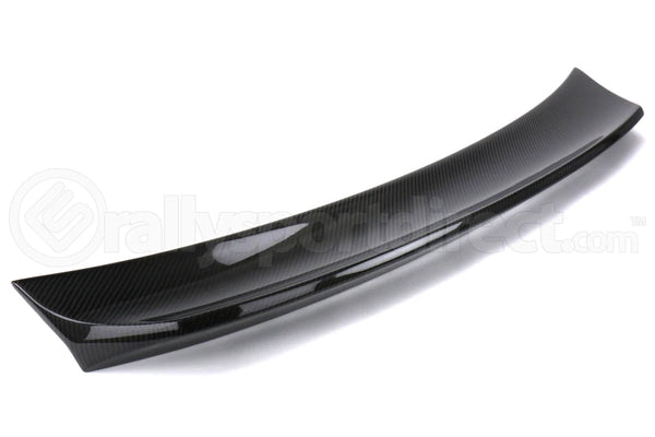 OLM Single Point Carbon Fiber Duckbill Trunk Spoiler - 2015-2021 Subaru WRX & STI