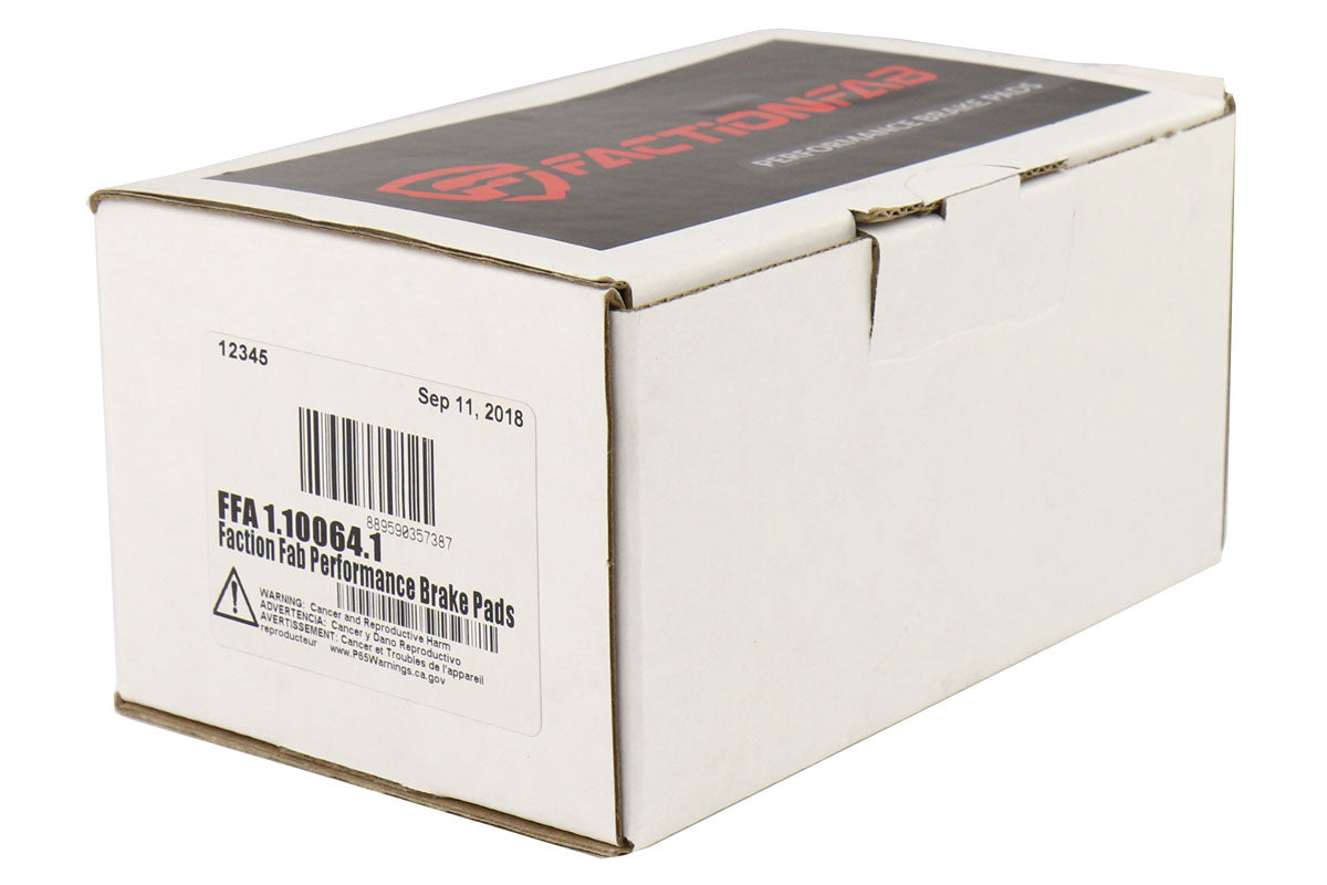 FactionFab F-Spec Rear Brake Pads - 2003-2005 WRX (Build Date From 01/2003)