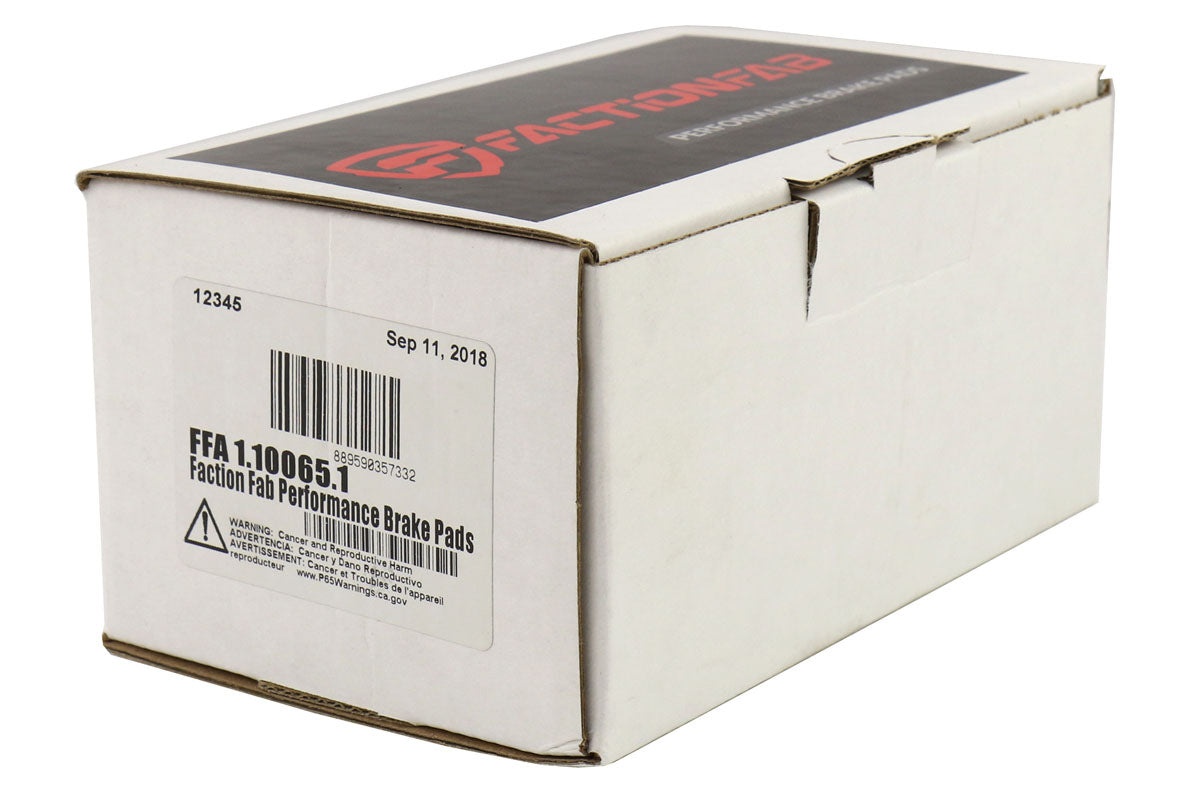 FactionFab F-Spec Front Brake Pads - 2002-2003 WRX (Build Date Through 05/2002)