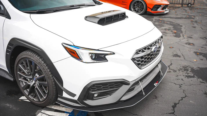 APR Carbon Fiber Wind Splitter w/ Rods - WRX 2022+