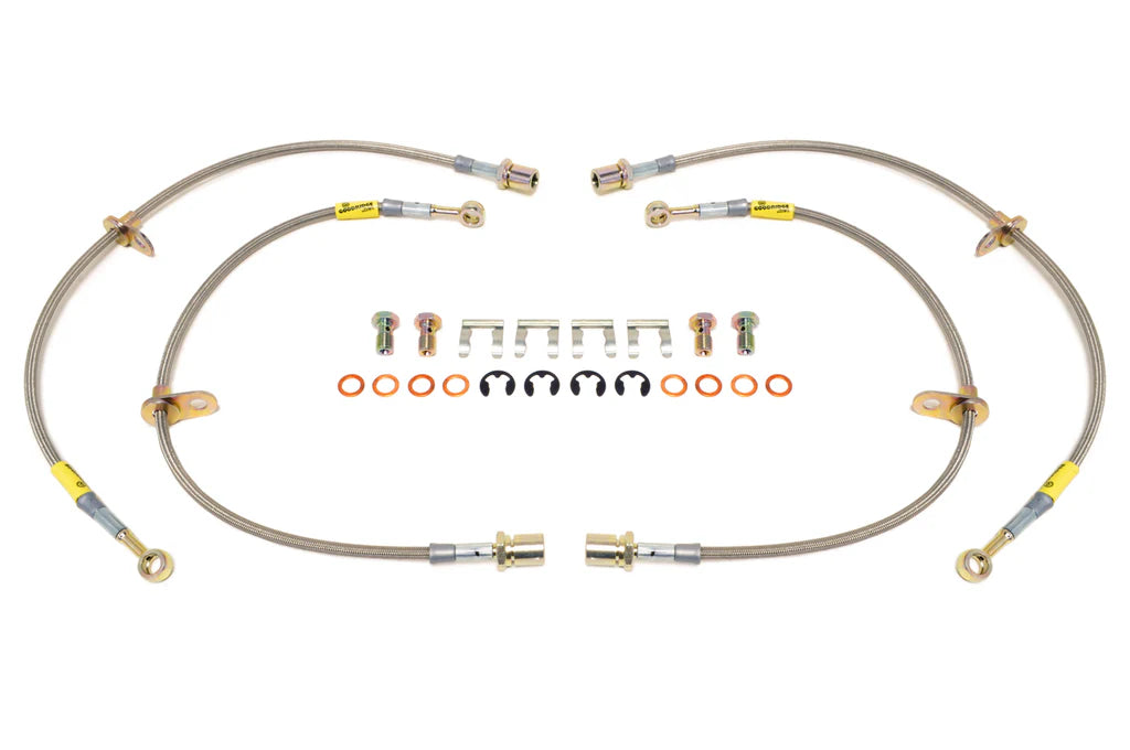 Goodridge SS Brake Lines - 13-14 WRX