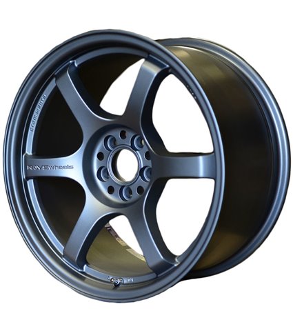 Gram Lights 57DR 18x9.5 +38 5-114.3 Gun Blue 2 Wheel