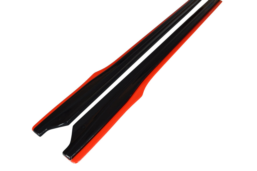 CLEARANCE - Maxton Design Redline Gloss Black Side Skirt Diffusers - Scion FR-S 2013-2016 / Subaru BRZ 2013-2021 / Toyota 86 2017+