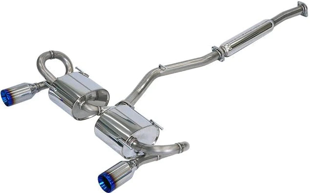 HKS Legamax Sports Catback Exhaust w/ Burnt Tips - 2022-2023 BRZ / 2022-2023 GR86