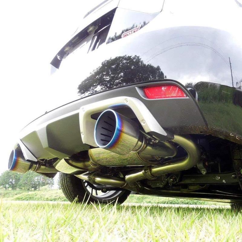HKS SUPER TURBO TI-TIP CAT-BACK EXHAUST - 2008-2014 IMPREZA WRX & STI HATCHBACK