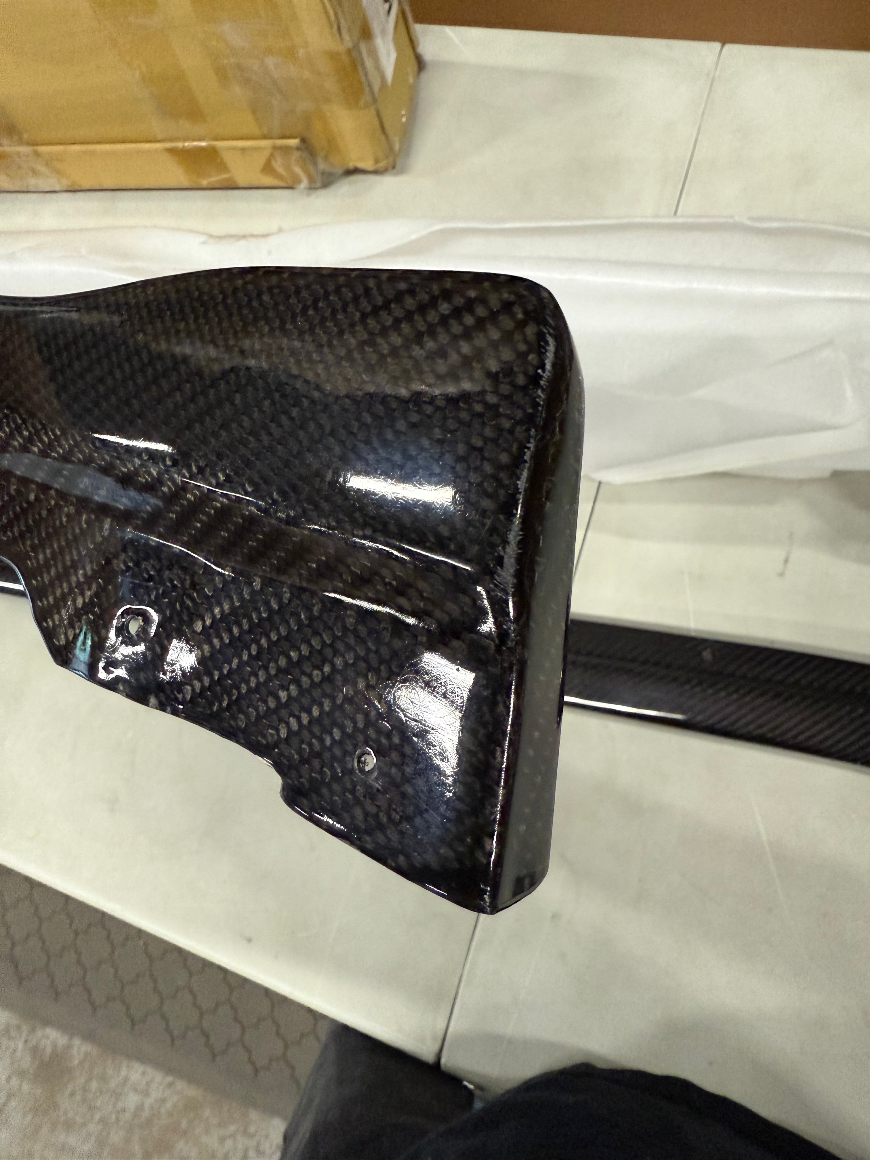 GARAGE SALE - OLM S Style CF Side Skirts - Subaru WRX 2022+