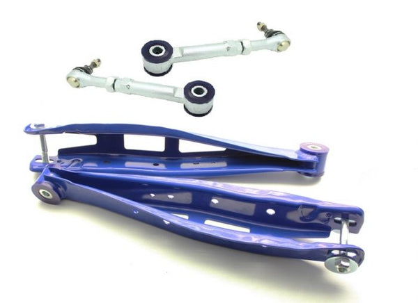 Super Pro Rear Control Arm Kit w/ Adjustable Toe Arms - 2008-2021 WRX, 2022+ WRX, 2008-2021 STI, 2013-2022 BRZ