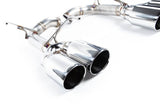 REMARK STAINLESS STEEL AXLE BACK EXHAUST - POLISHED DOUBLE WALL 4 INCH TIPS - 2015-2021 WRX, 2015-2021 STI