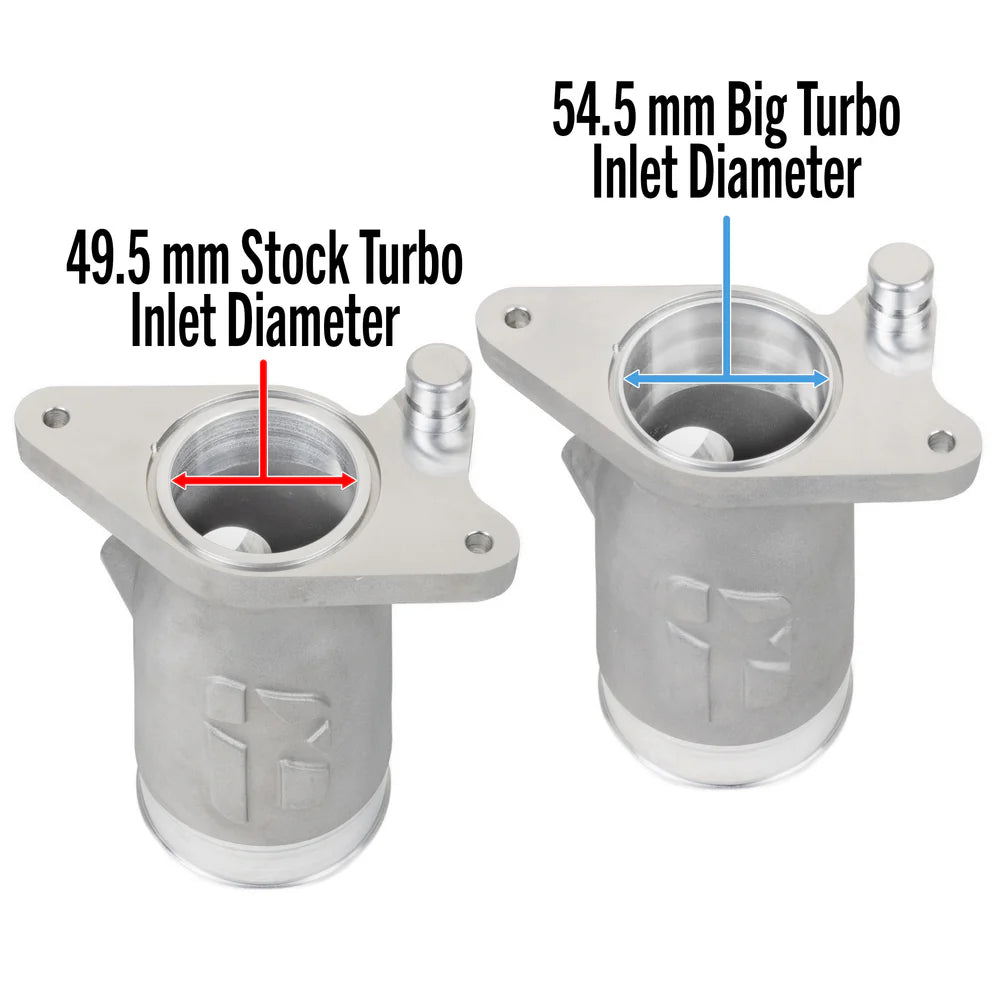 OVERTAKE Aluminum BIG TURBO Inlet - 2022-2026 WRX