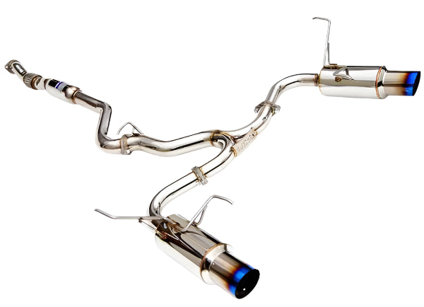 Invidia N1 Cat back Exhaust Burnt Titanium Tips - 2013-2021 BRZ, 2022+ BRZ