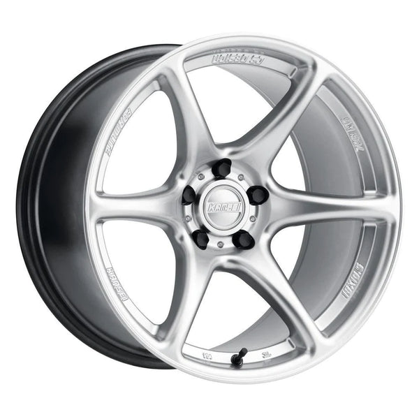 Kansei K11S Tandem 19x9.5in / 5x114.3 BP / 22mm Offset / 73.1mm Bore - Hyper Silver Wheel