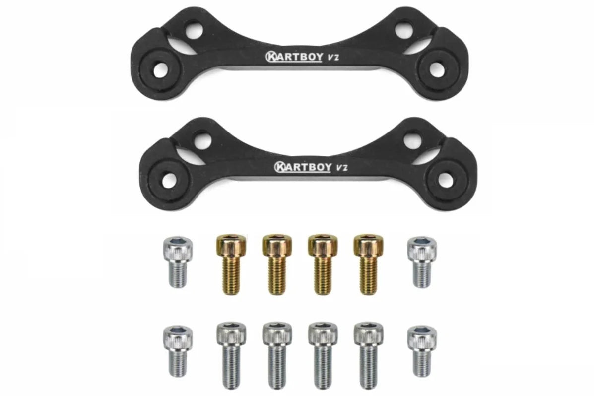 Kartboy V2 Big Brake Adapters 2 Pot Rear - 1998-2007 Impreza, 2002-2005 WRX, 2000-2009 Legacy, 2000-2008 Forester