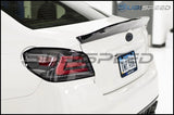 OLM CARBON FIBER HIGH POINT DUCKBILL TRUNK SPOILER - 2015-2021 Subaru WRX & STI