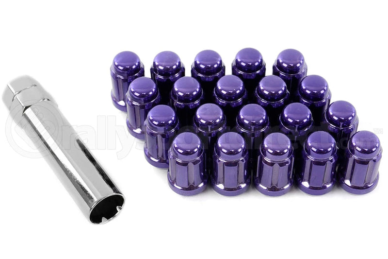 Wheel Mate Muteki Closed End Lug Nuts - Purple 12x1.25