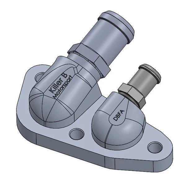 Killer B Motorsport Coolant Breather Fitting Assembly - 15-21 WRX