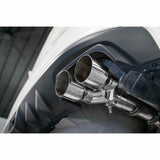 MBRP 2.5in Dual Split Rear Exit w/ 3.5in Tips - T304 - 2015-2021 WRX, 2015-2021 STI
