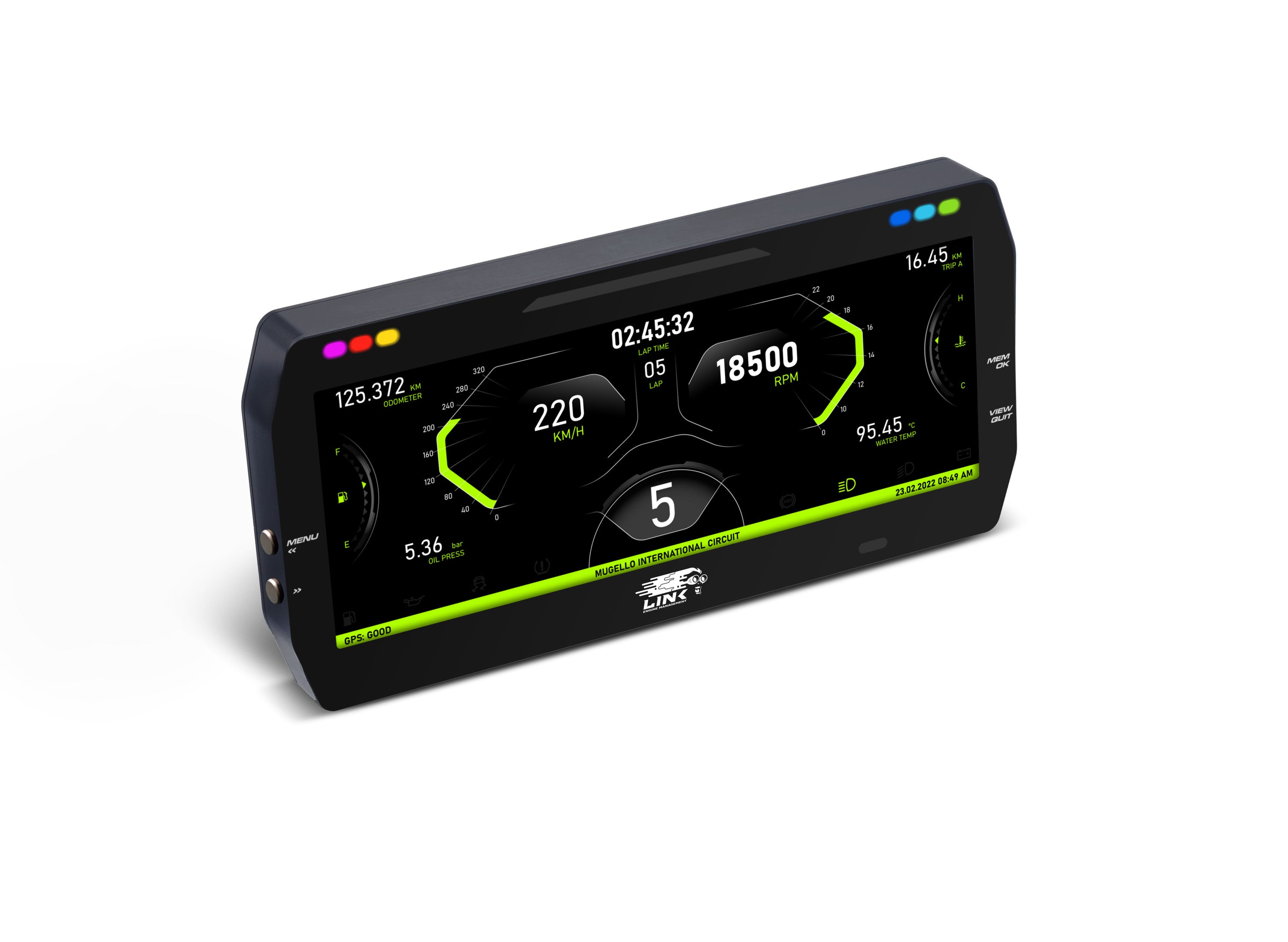 LINK ECU MXT Strada 10-inch Dash - Race Edition