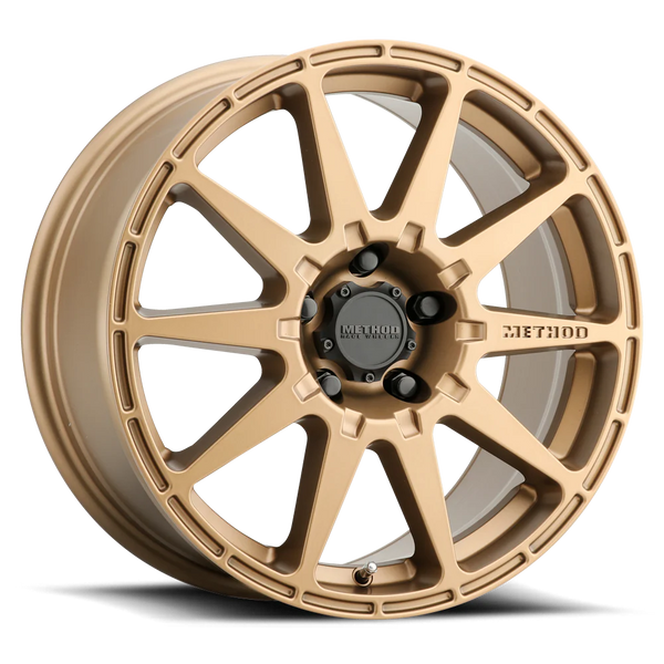 Method MR501 RALLY 17x8 +42mm Offset 5x114.3 67.1mm CB Method Bronze Wheel