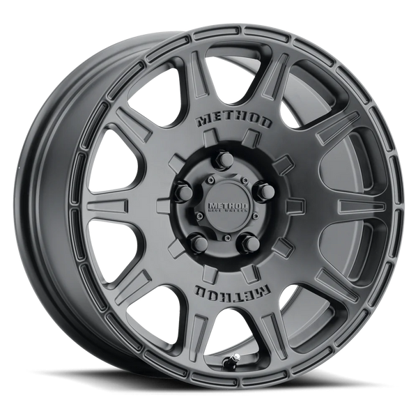 Method MR502 RALLY 18x8 +38mm Offset 5x114.3 67.1mm CB Matte Black Wheel