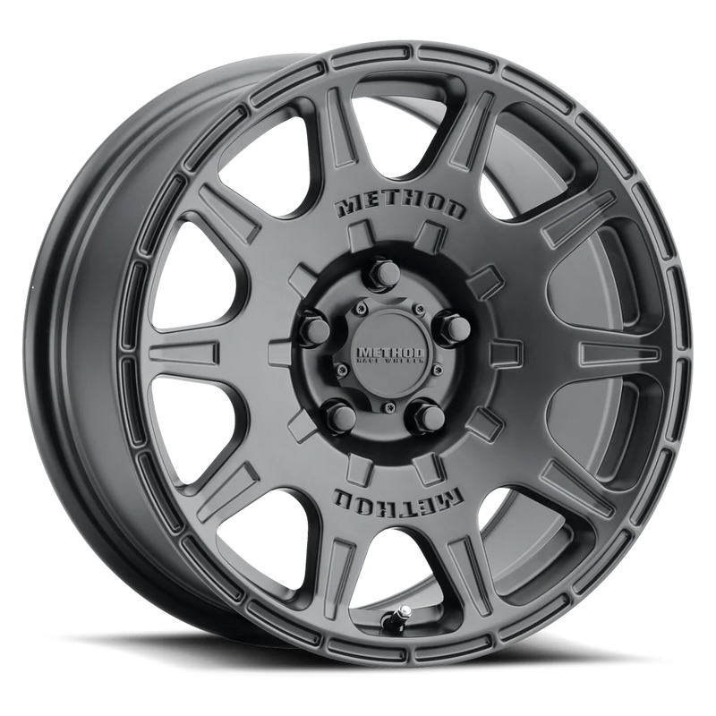 Method MR502 RALLY 18x8 +38mm Offset 5x114.3 67.1mm CB Matte Black Wheel