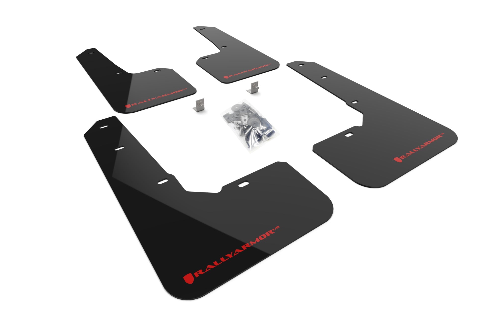 Rally Armor Black Mud Flap Red Logo - 2022-2025 Subaru Outback Wilderness
