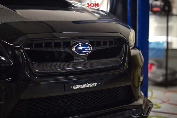 Seibon Carbon Fiber Front Grille - 2015-2017 WRX/STI