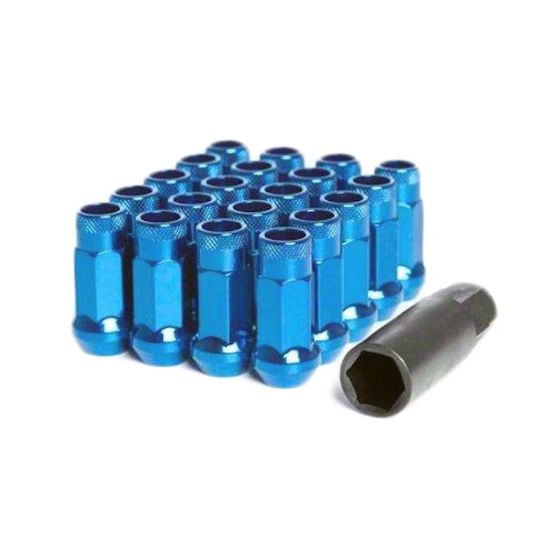 Muteki SR48 12X1.25 Open Ended Lug Nuts - BLUE