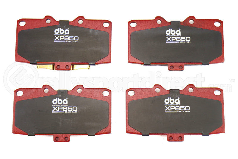 DBA XP650 Track Performance Rear Brake Pads - 04-07 Impreza Wagon, 03-05 WRX, 04-08 Forester