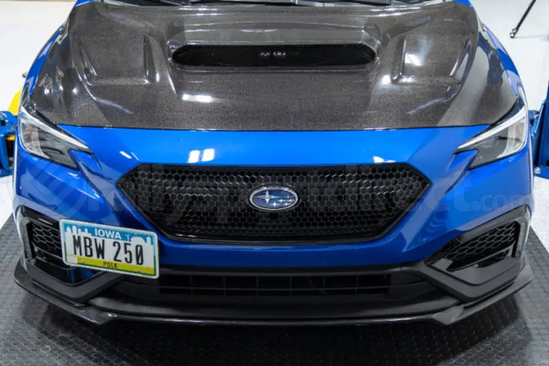 OLM S Style CF Front Lip - WRX 2022+