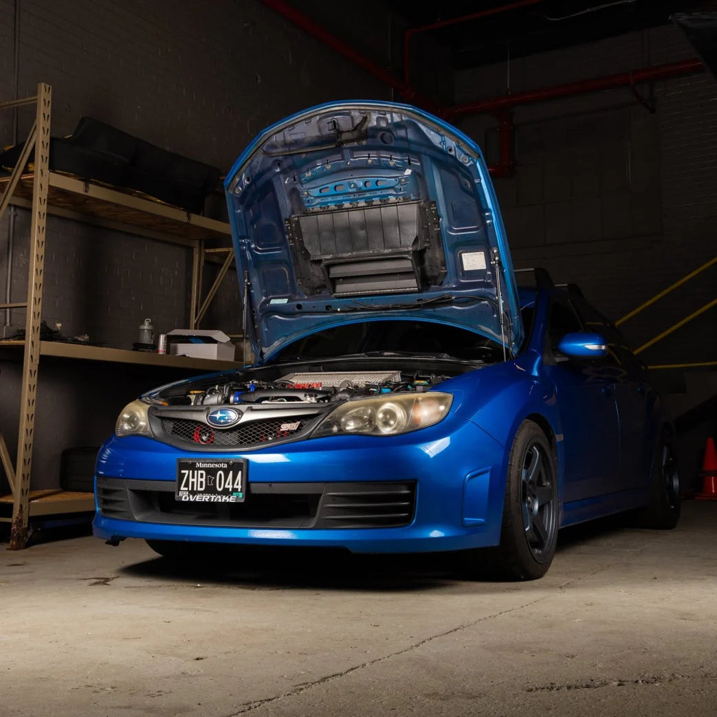 Overtake Hi-Lift Hood Strut Kit - 2008-2014 WRX, 2008-2014 STI